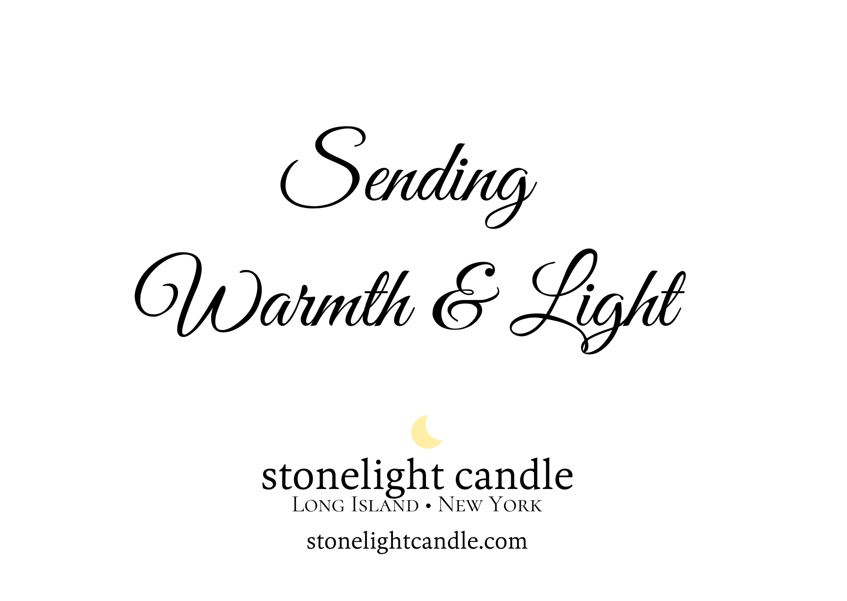 stonelight candle gift card